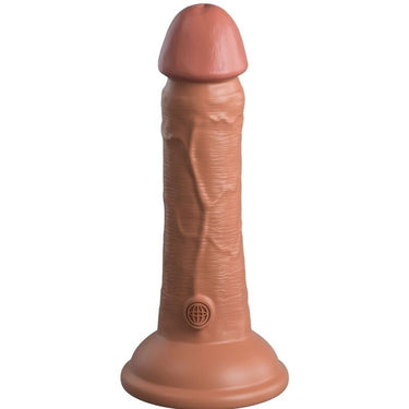 Dildo in Silicone Elite con Vibrazioni e Ventosa, 17,8 cm
